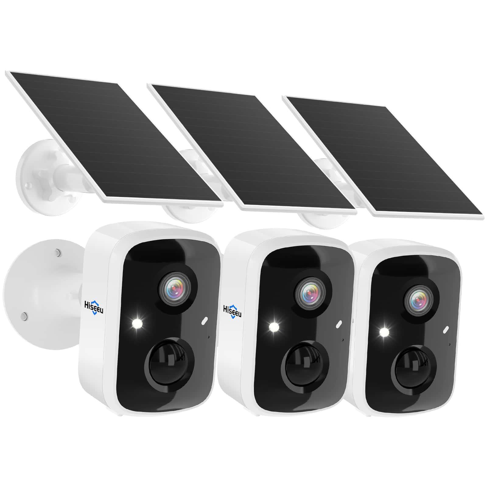 4MP Solar Battery Powered WiFi Smart Wireless Battery Camera With 2-Way Audio