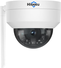 Hiseeu Security Camera 5MP PTZ Wireless Security Cameras Outdoor HD Night Vision, Auto Tracking Motion Detection WiFi Camera, Explosion-Proof Cameras No Fees for Home Safety - Hiseeu