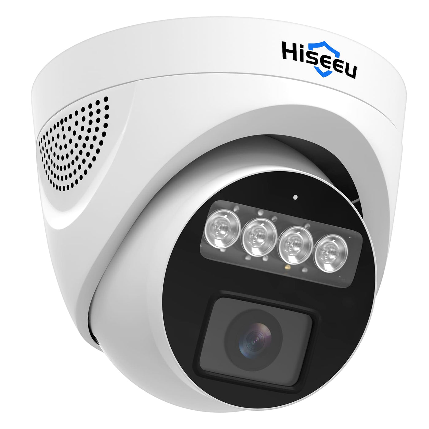 Hiseeu 5MP Analog/AHD/CVI/XVI 2560 TVL Wired Security Camera, Dome Comera for 5MP/1080P Analog Security Cameara system, Clear Night Vision up to 60ft, Remote Access Wall& Ceiling Mount