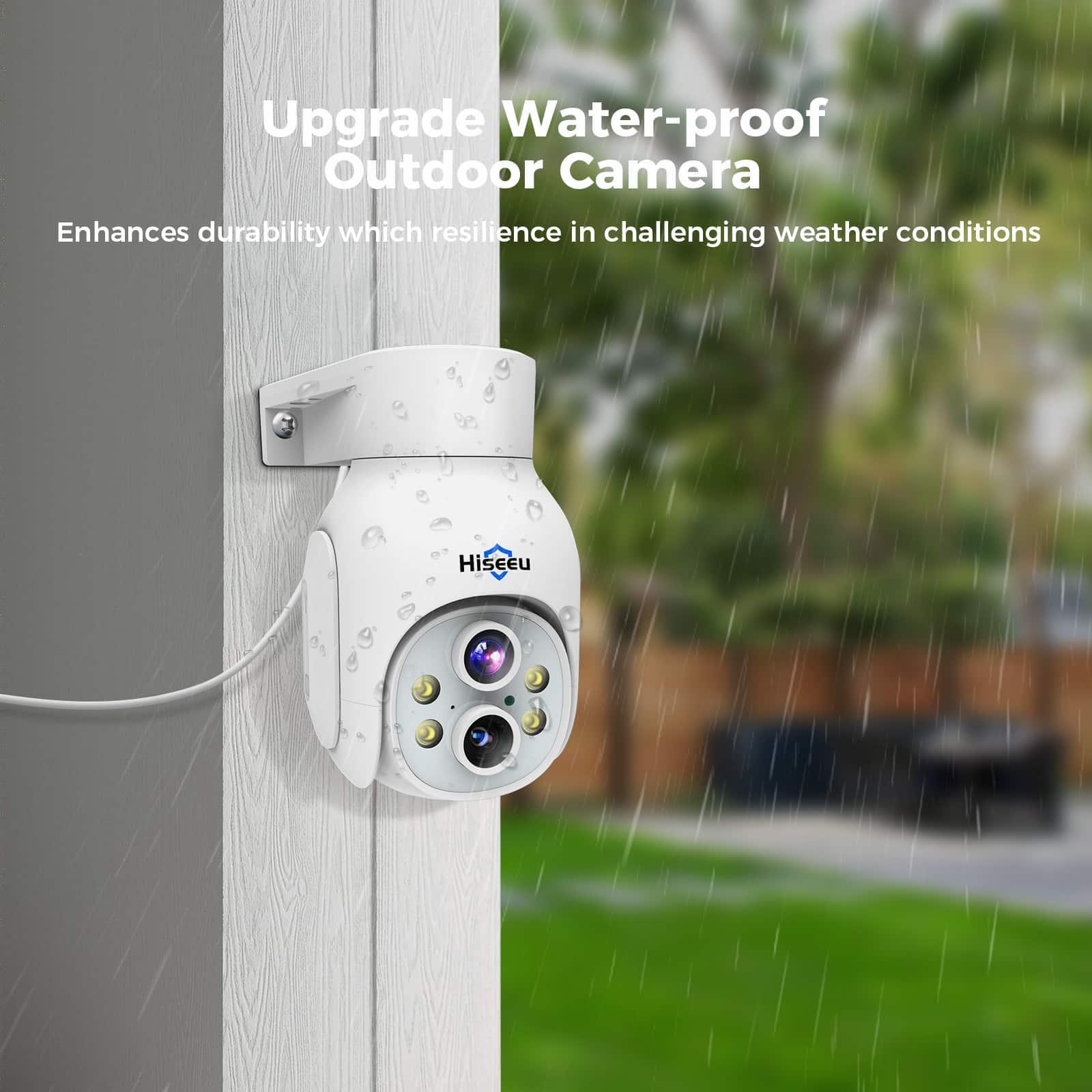 2K 3MP PTZ 𝟯𝟲𝟬° 𝙑𝙞𝙚𝙬  10X Zoom PanSecurity Camera Outdoor with IP66 Waterproof