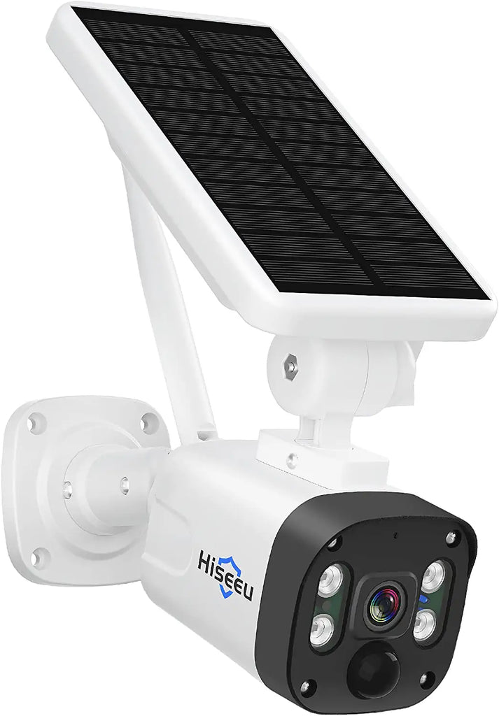 4MP Solar Wireless Security Camera Outdoor with PIR Detection